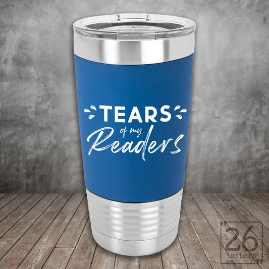 Tears of my Readers - Silicone Grip Tumbler